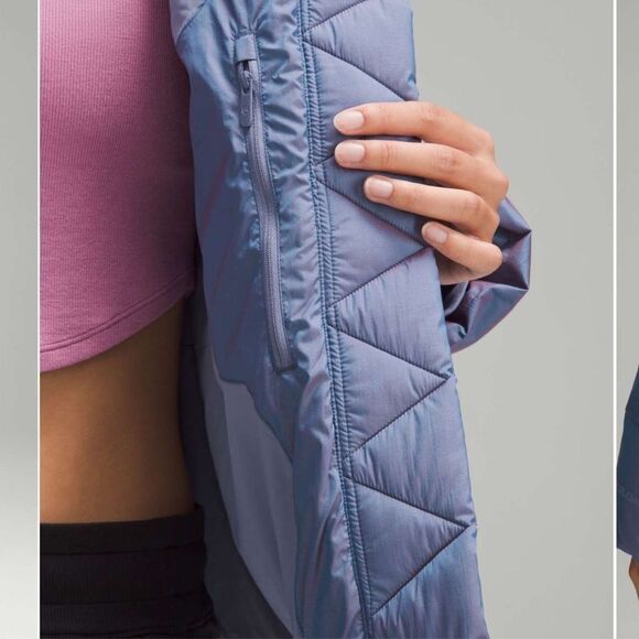 lululemon athletica Blue Puffer Jacket - Picture 4 of 13